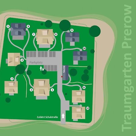 Traumgarten Haus Leidenschaft Prerow Eksteriør billede